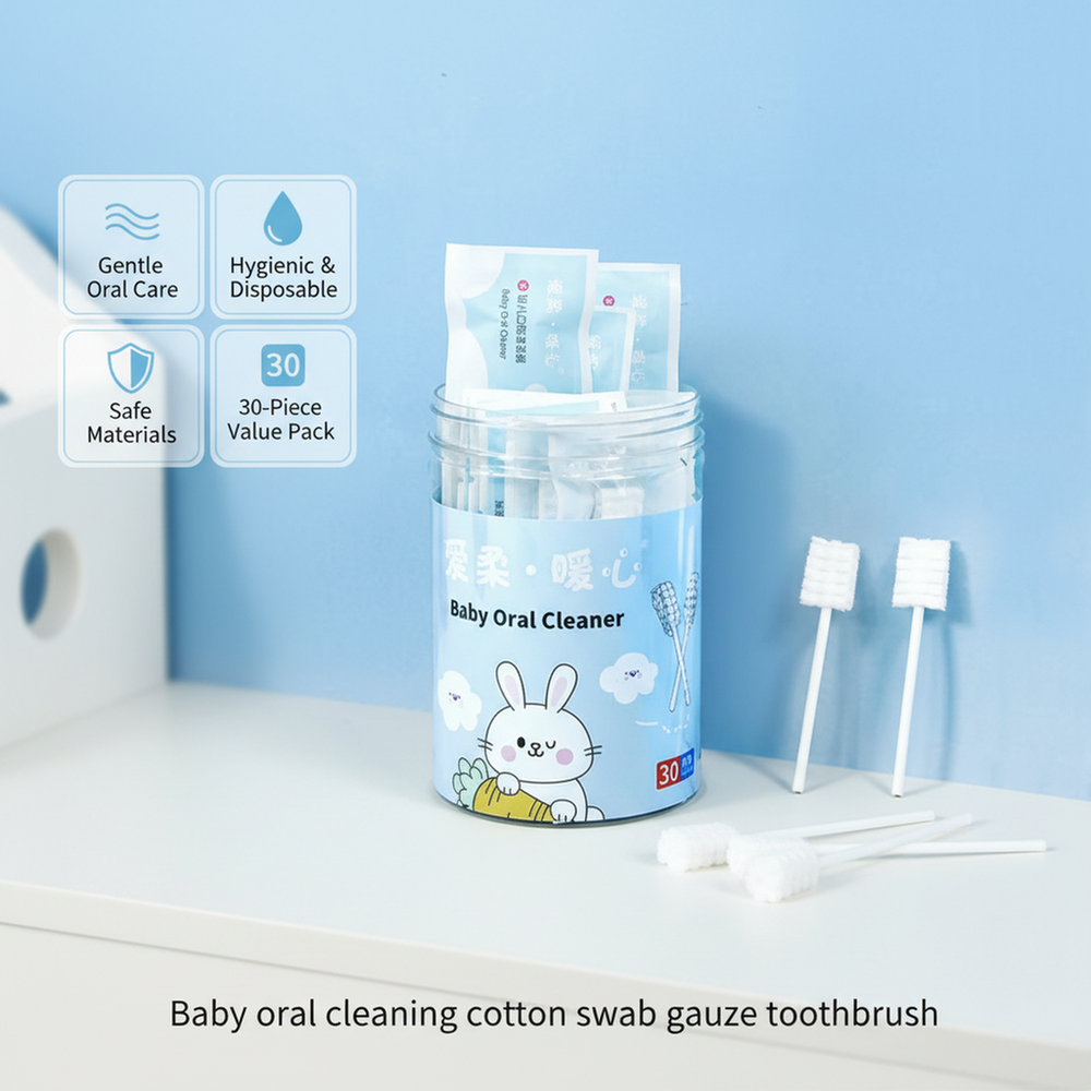 baby oral cleaning cotton swab gauze too non brand b297f 487204